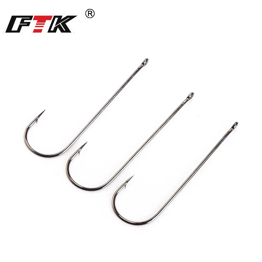 FTK 5-9PCS ABERDEEN Fishing Ho - огляд і ціна Fishing Hook Barbless