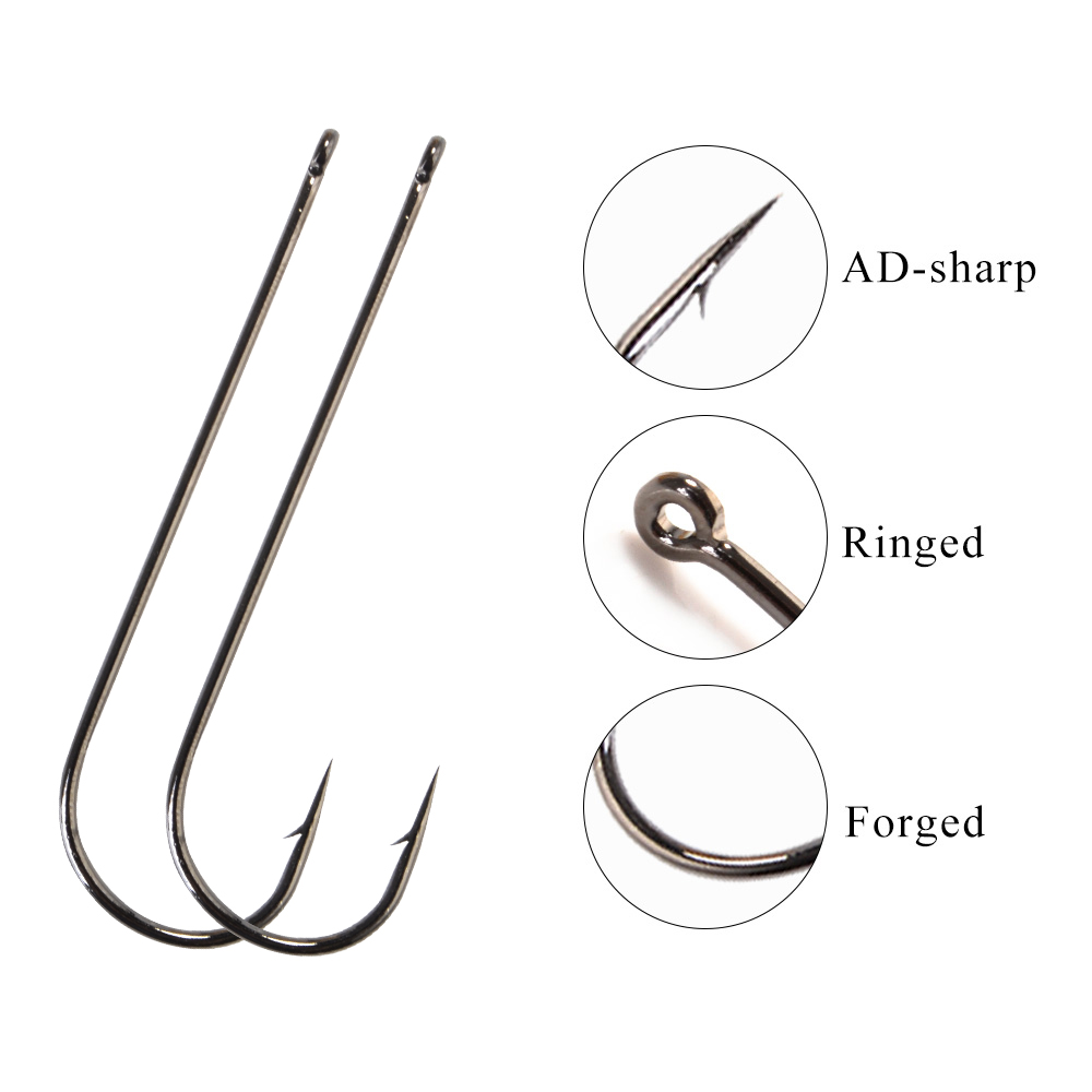 FTK 5-9PCS ABERDEEN Fishing Ho - огляд і ціна Fishing Hook Barbless