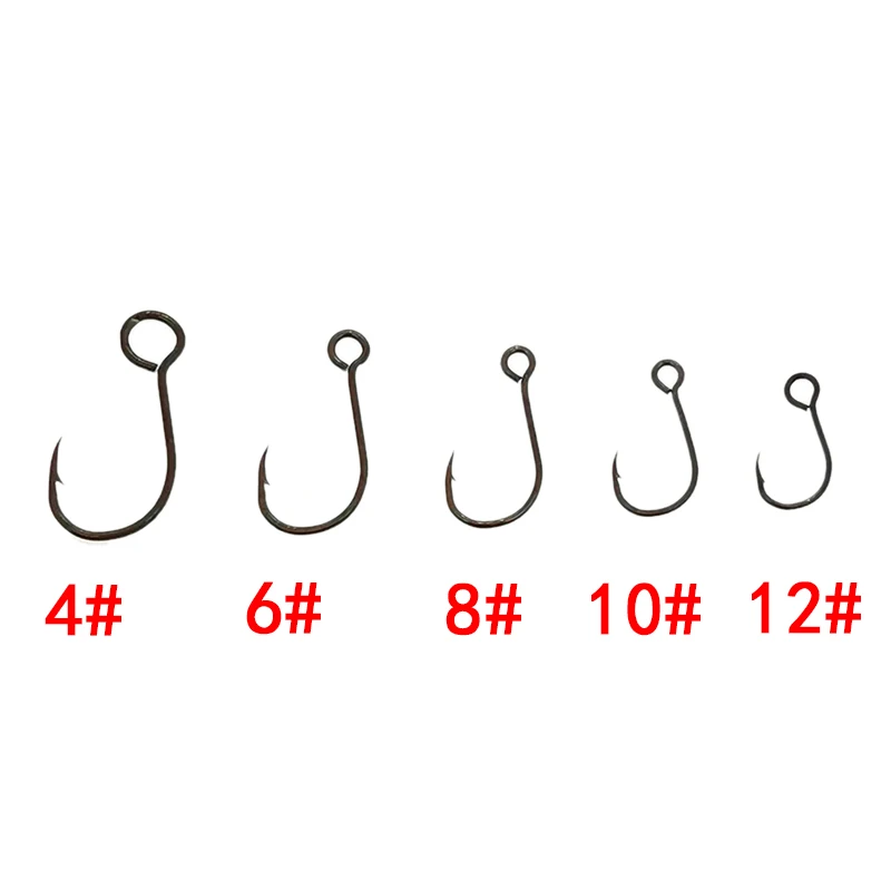 OUTKIT 12pcs for Fishing Lure  - огляд і ціна Fishing Hook Size