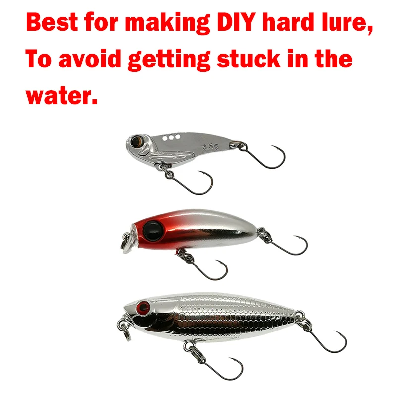 OUTKIT 12pcs for Fishing Lure  - огляд і ціна Fishing Hook Size