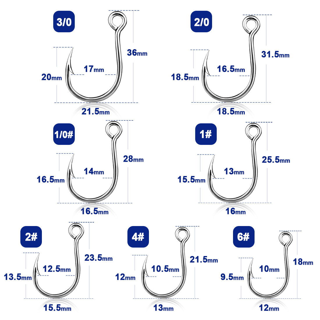 9KM Fishing Hooks 25Pcs Jig Ho - огляд і ціна Fishing Hook Barbless