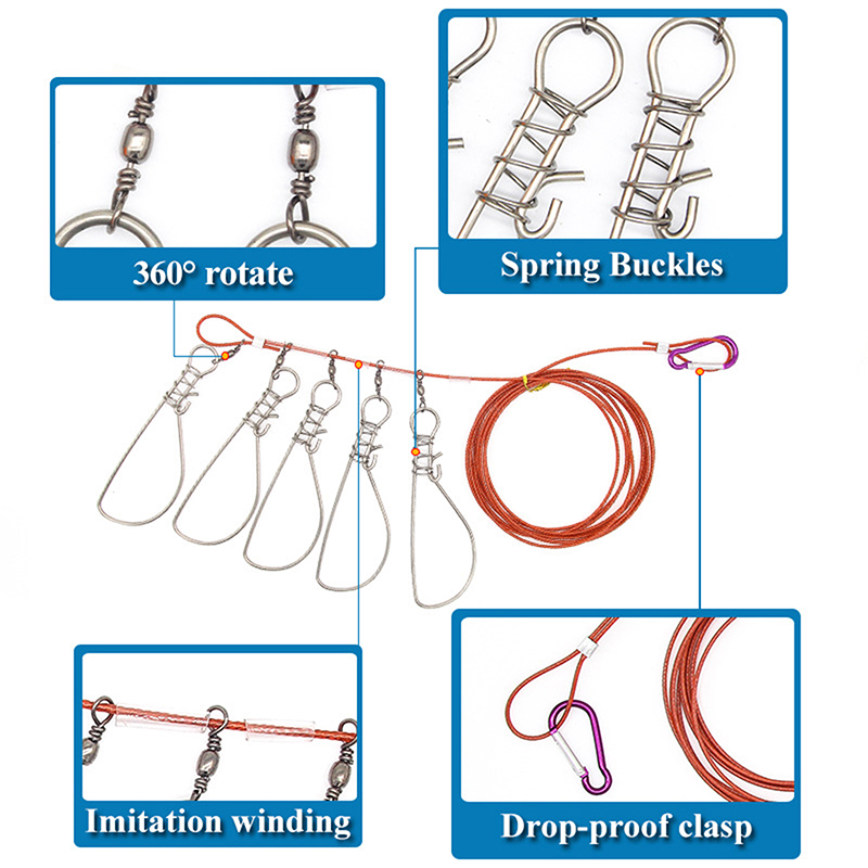 New【Stainless Steel Fishing Lo - огляд і ціна Fishing Hook Stainless Steel