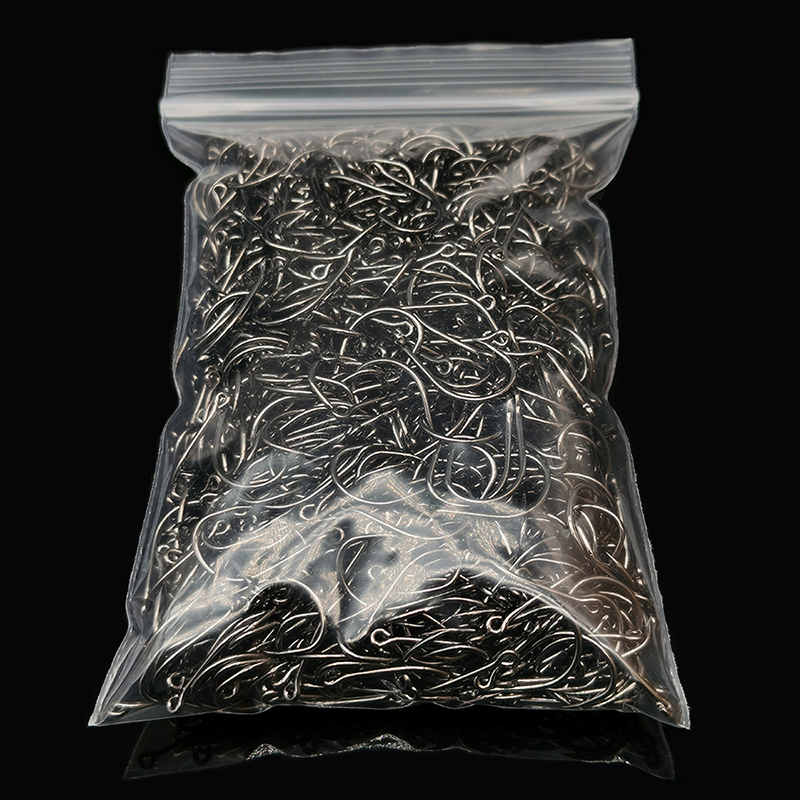 200Pcs Fishing Hooks Eyed Circ - огляд і ціна Fishing Hook Barbless