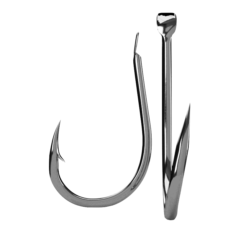 100pcs/Lot 7 Size Barbed Fishi - огляд і ціна Fishing Hook Barbless