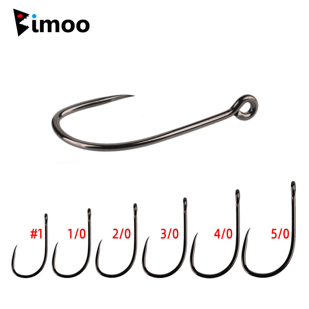 20pcs #1 1/0 2/0 3/0 4/0 5/0 S - огляд і ціна Fishing Hook Barbless